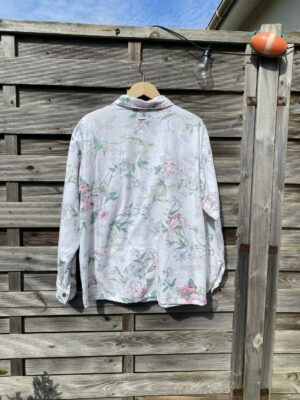 La chemise fleurie flanelle
