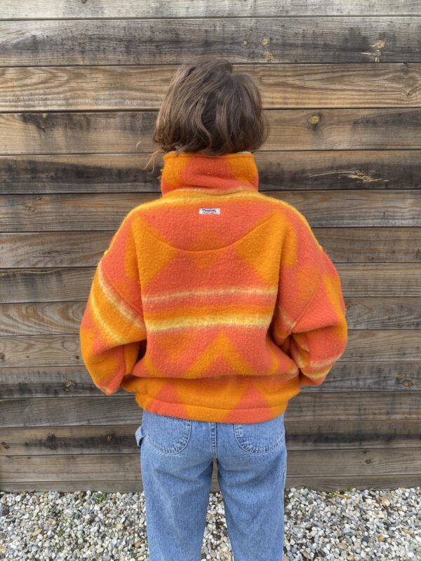 La polaire orange moumoute – Image 3