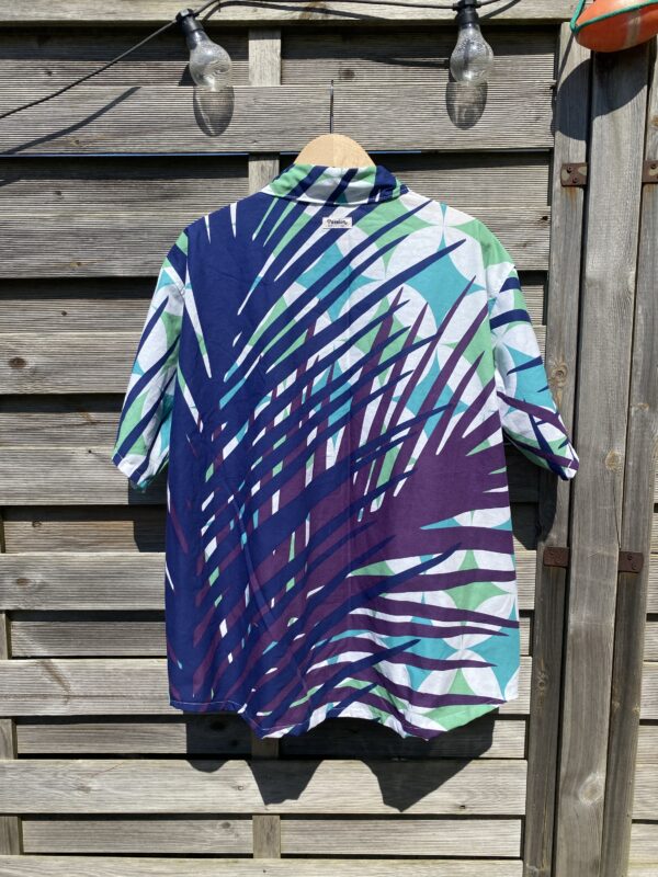 La chemise bleue palmier – Image 2