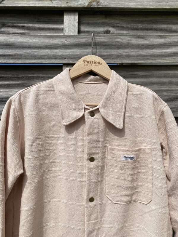 La sur chemise beige – Image 4