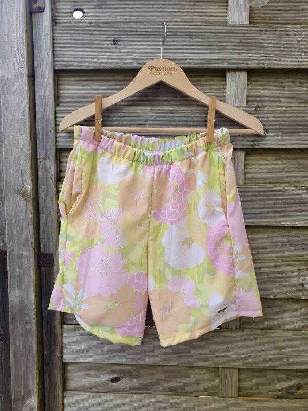 Le short fleur pastel