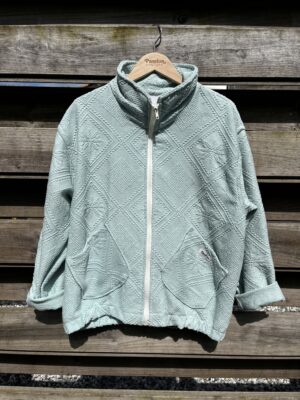 Le bomber turquoise