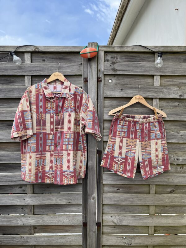 Le short ethnic rouge – Image 2