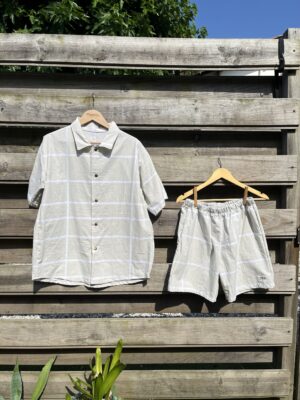 Le short beige