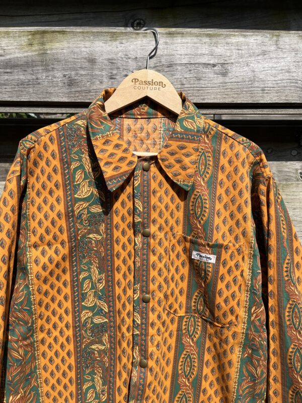 La chemise orange provençale – Image 4