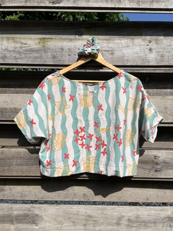 Le tee-shirt coquillage rayé – Image 2