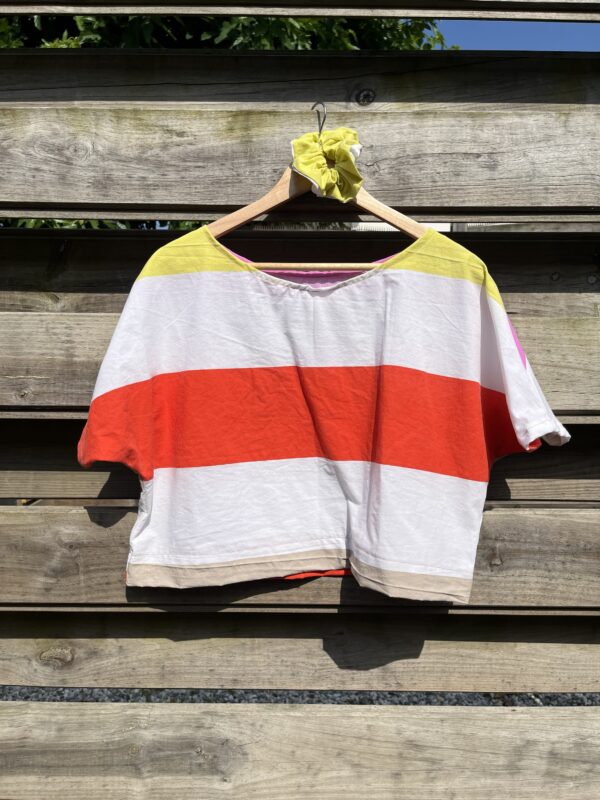 Le tee-shirt rayures