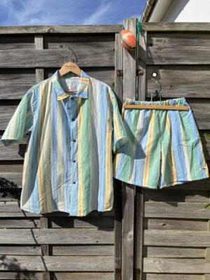 Le short rayé pour l’été