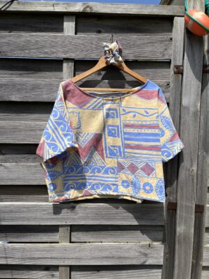 Le tee-shirt jaune ethnic