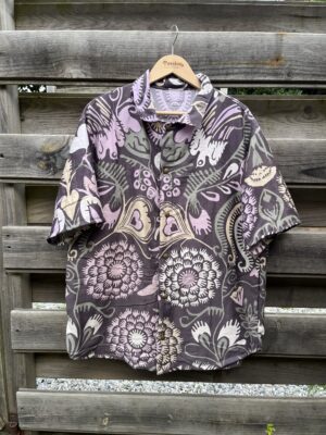 La chemisette prune arabesque - XL