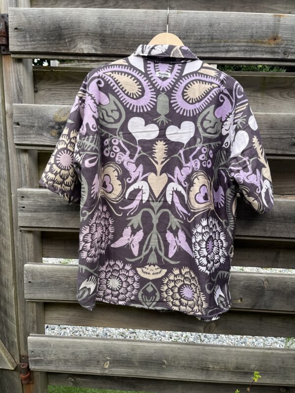 La chemisette prune arabesque - XL – Image 3