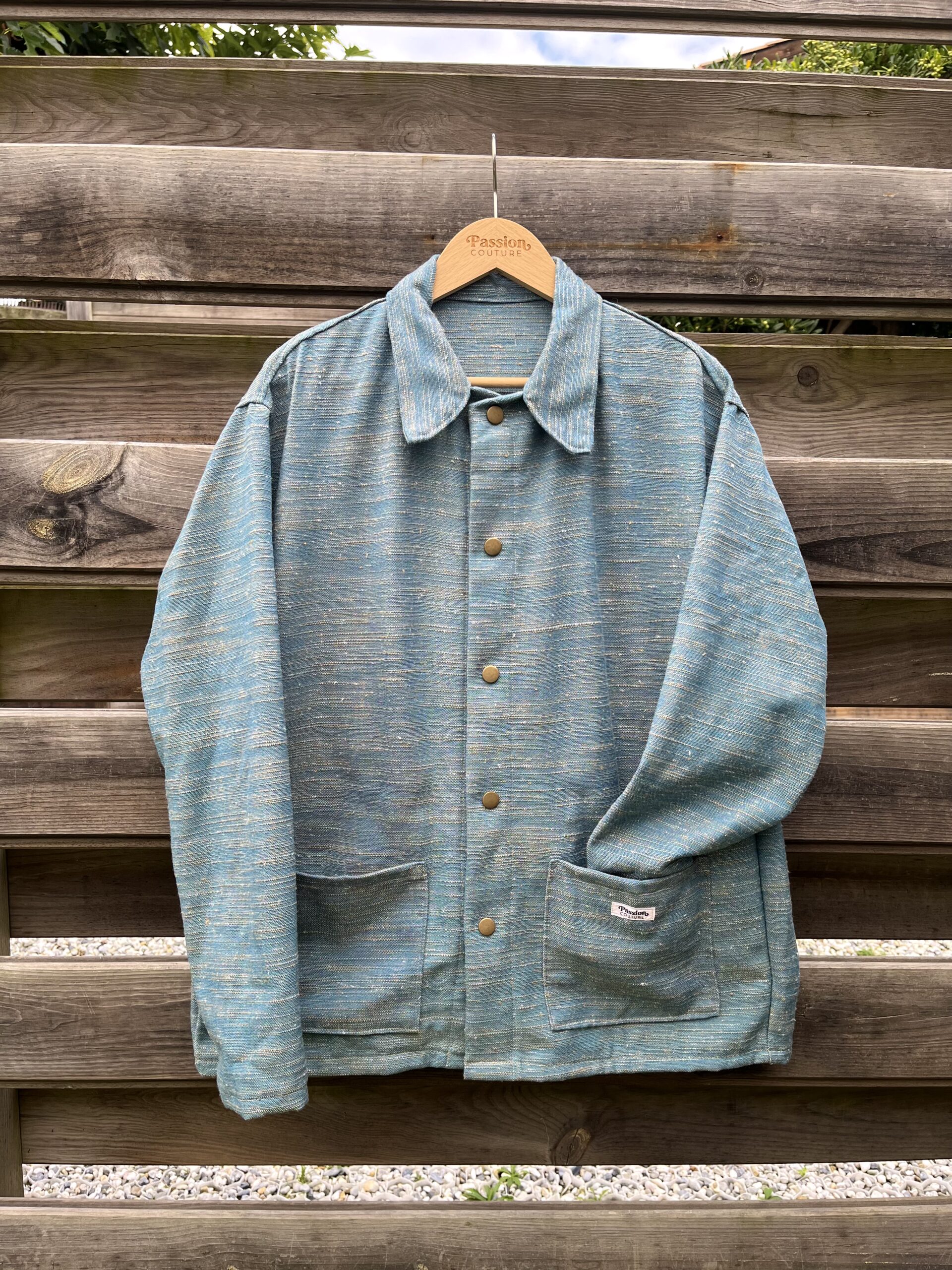 La veste ouvrière bleue XL