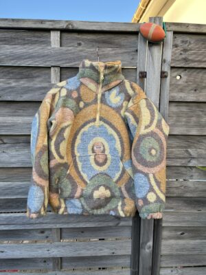 La polaire fleurie ronde