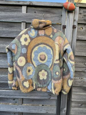 La polaire fleurie ronde