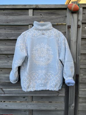 Le bomber double bleu ciel