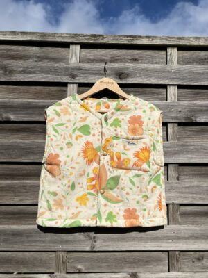 Le gilet orangé matelassé