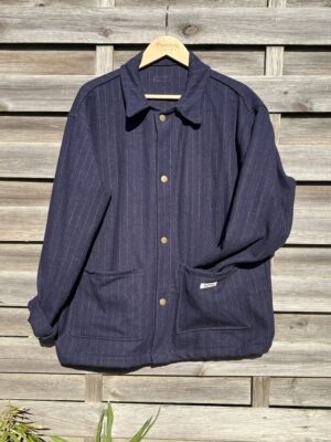 La veste ouvrière bleue marine