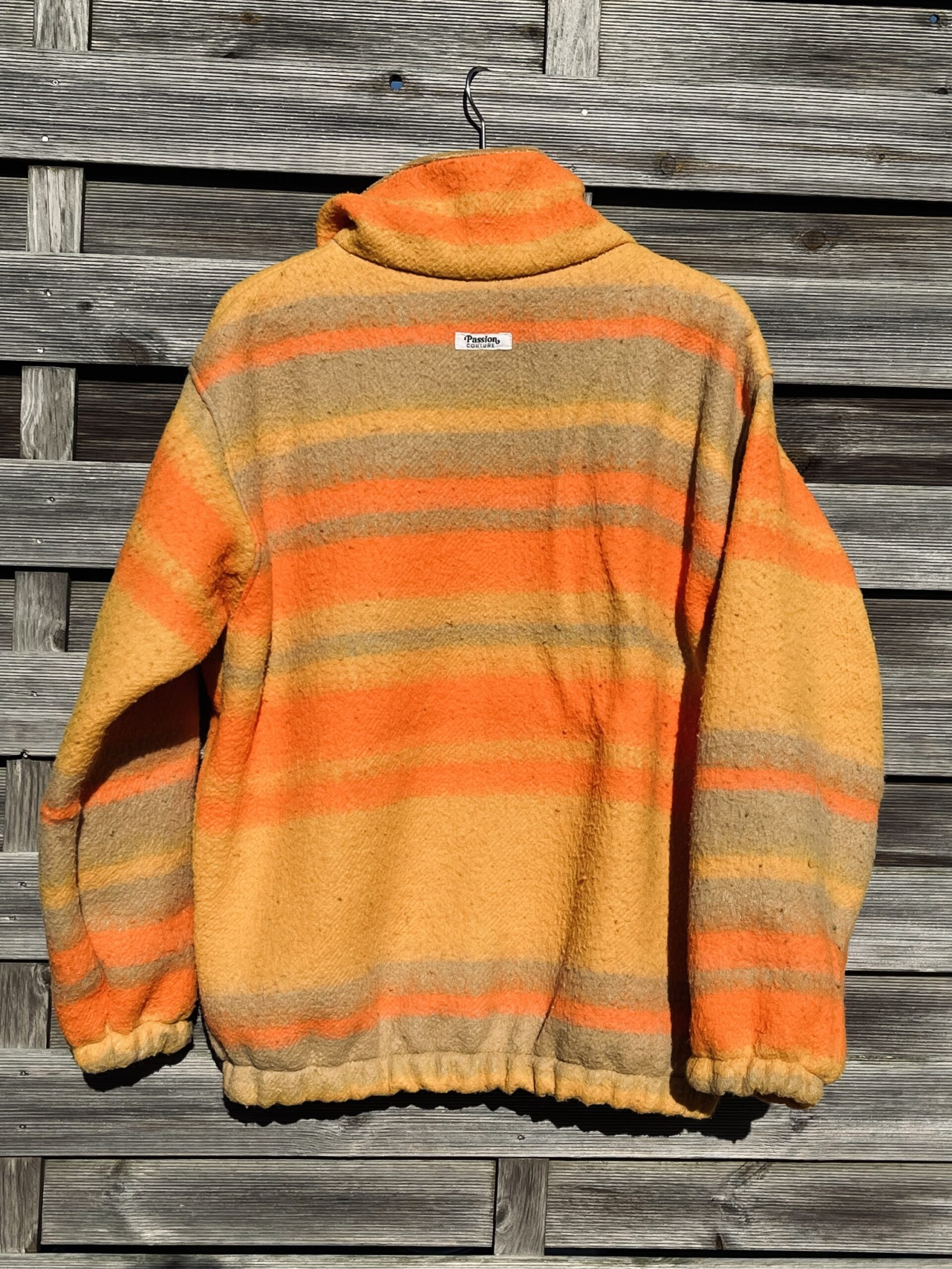 La polaire orange rayée – Image 3