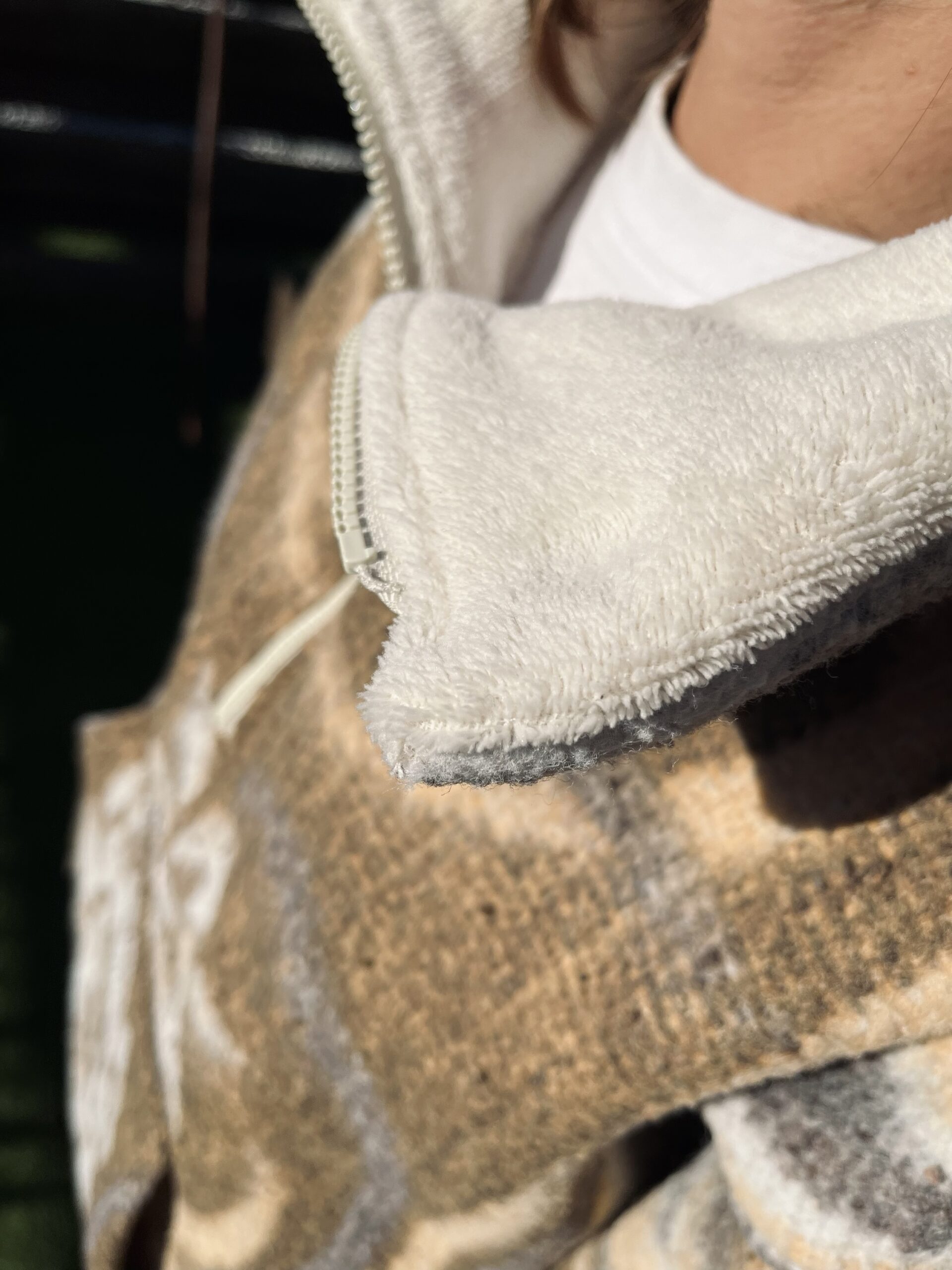 La polaire marron fleurie – Image 9