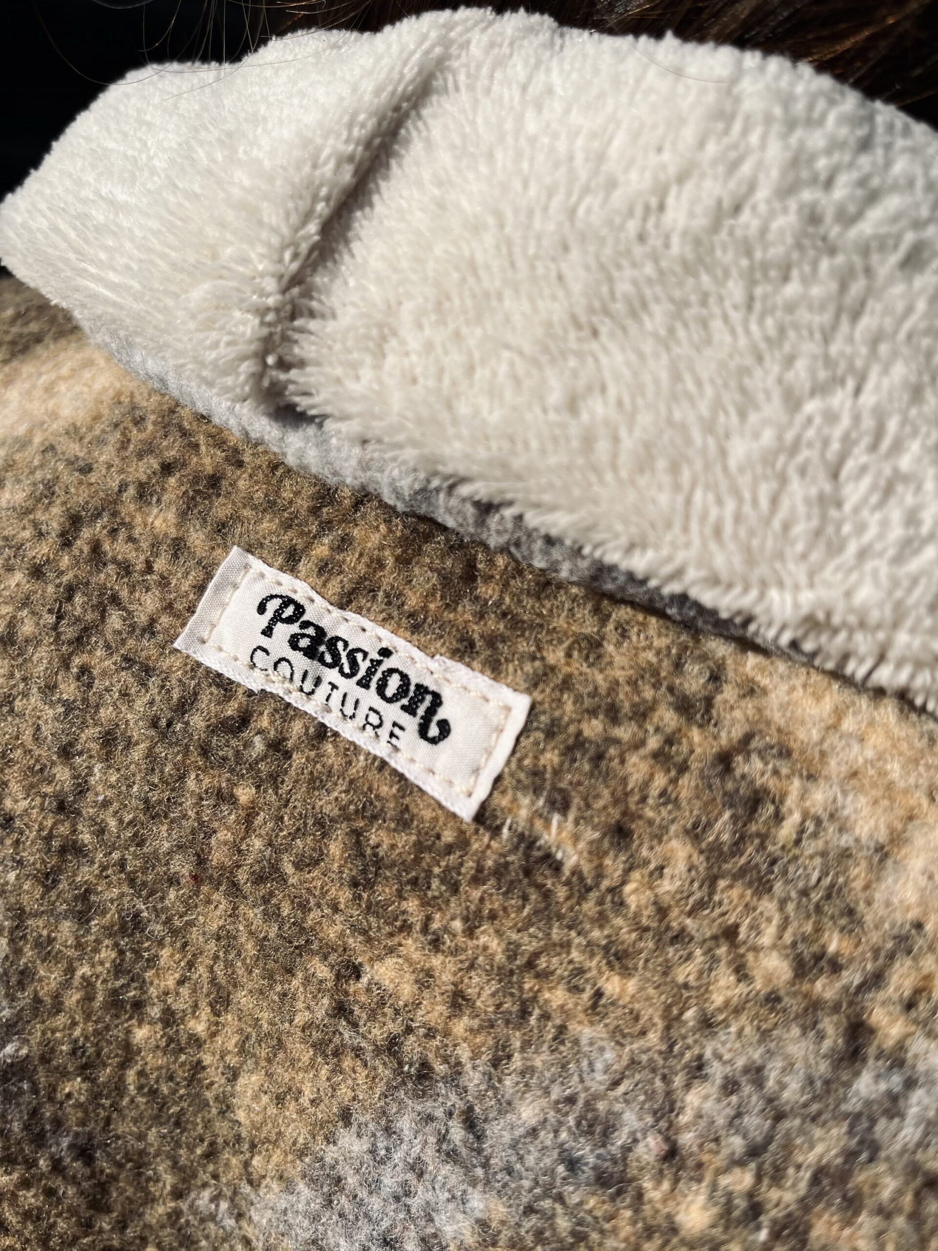 La polaire marron fleurie – Image 6