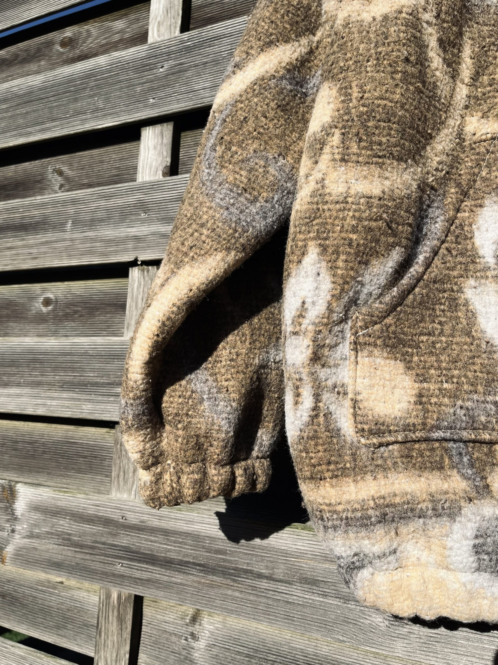 La polaire marron fleurie – Image 7