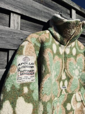 La polaire verte fleur