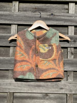 Le gilet enfant fleurs