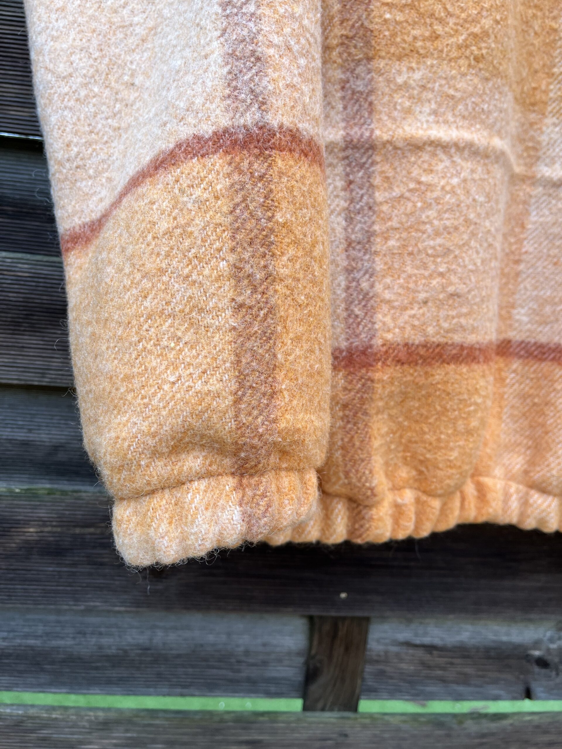 La polaire orange carreaux – Image 5