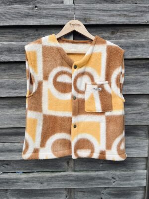 Le gilet orange 70’S