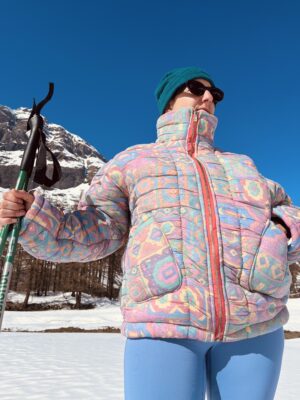 La maxi doudoune rose