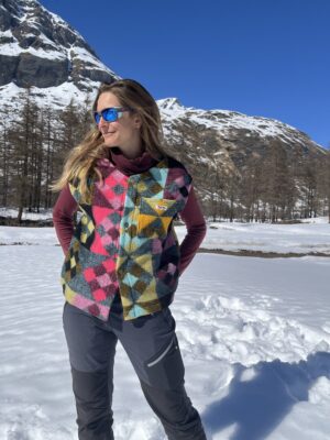 Le gilet carreaux flashy