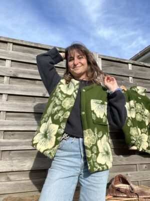 Le gilet vert moumoute