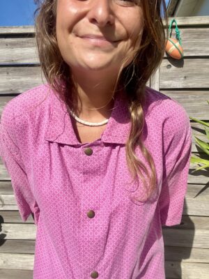 La chemisette rose - taille S