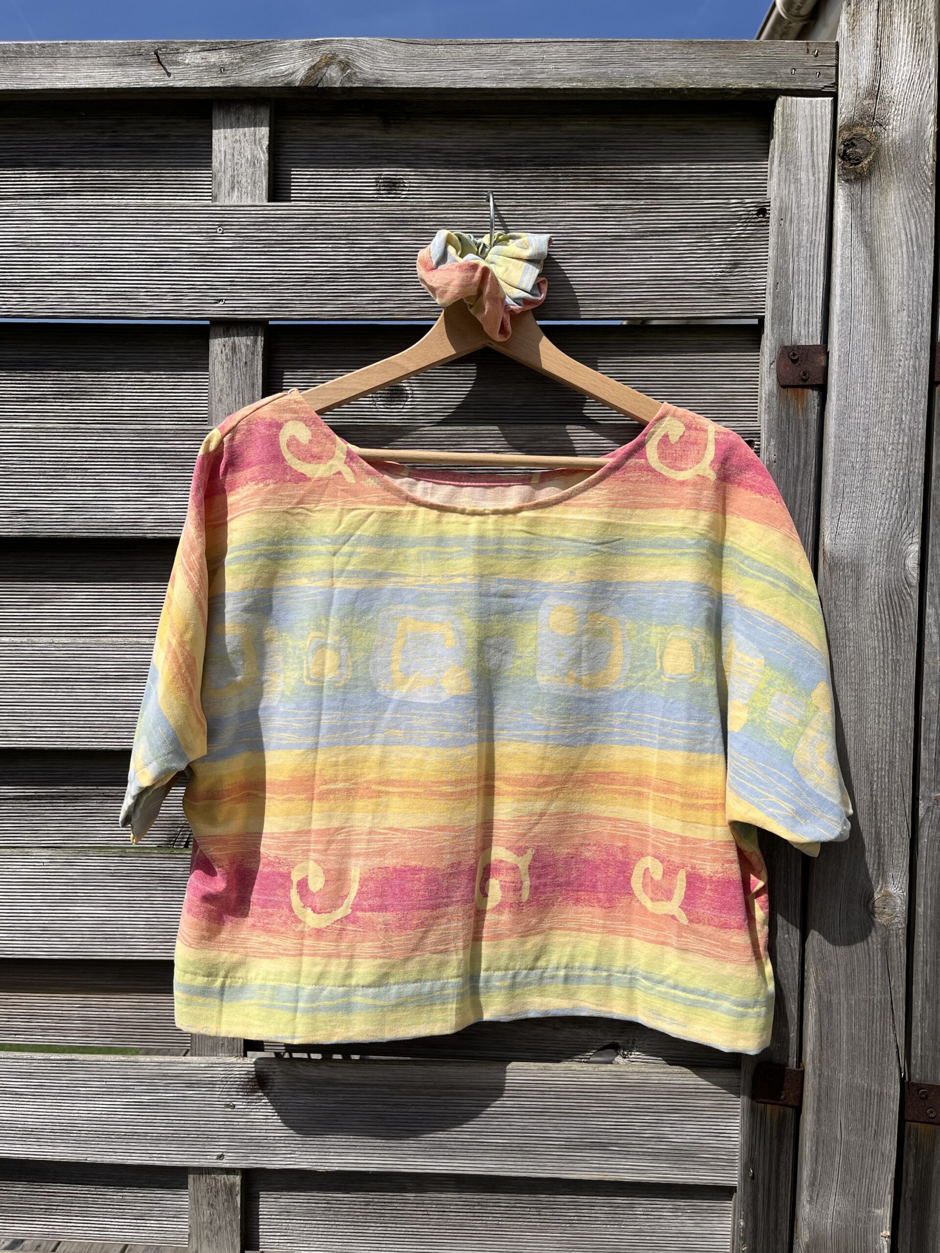 Le tee-shirt aux couleurs dégradées