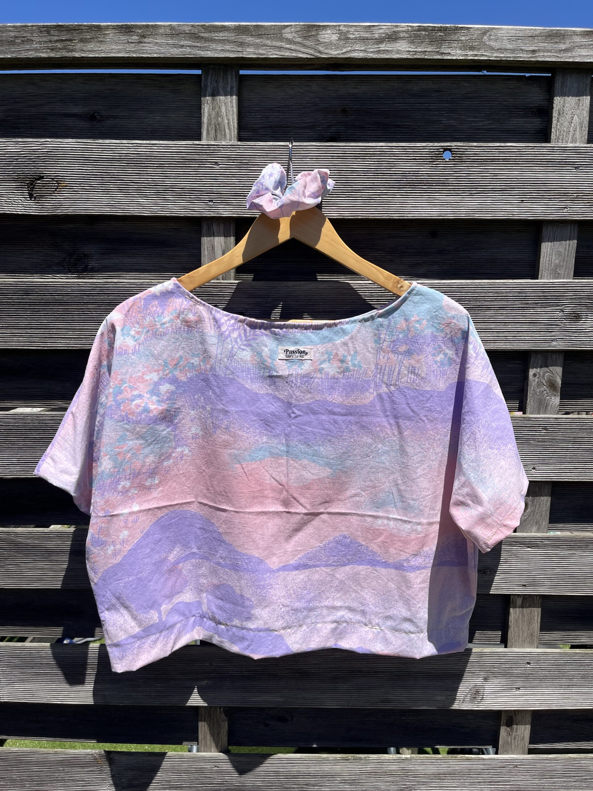 Le tee shirt violet nuage – Image 2
