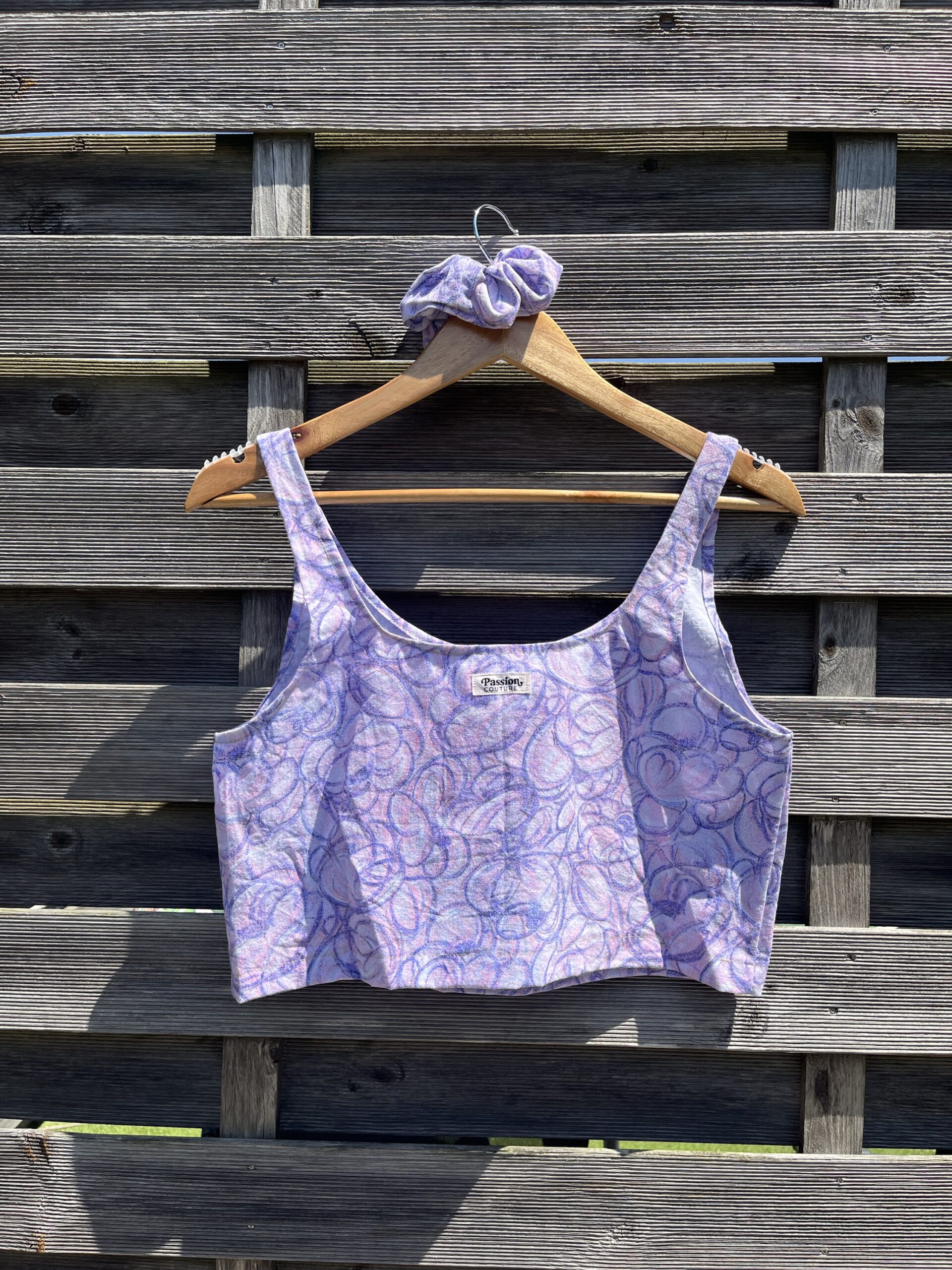 Le crop top mauve – Image 2