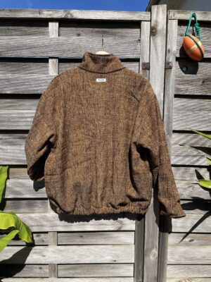 Le bomber marron