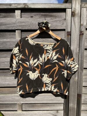 Le tee-shirt fleurs d’automne