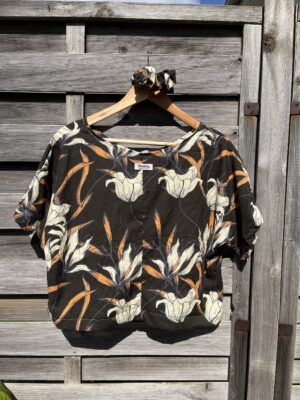 Le tee-shirt fleurs d’automne