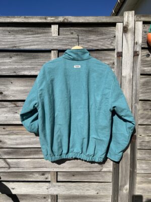 Le bomber turquoise